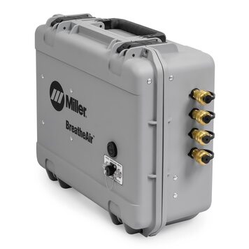Miller BreatheAir 4-Person Portable SAR Filtration Box (10 ppm Alarm ...