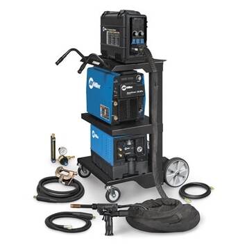 Miller AlumaFeed 350 MIGRunner Package with Water-Cooled XR-Pistol Pro ...
