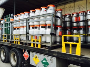 Truck ready for delivery